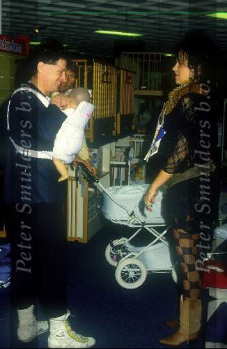 Amstelveen 1986
Herman Brood met zijn vrouw Xandra Brood bij Welcome