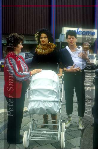 Amstelveen 1986
Herman Brood met zijn vrouw Xandra Brood bij Welcome