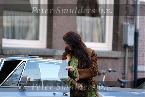 Amsterdam 24 januari 2003
Isa Hoes en Antonie Kamerling met  Cadillac uit 1967