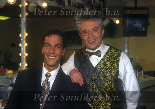 Jacques D Ancona met vriend Hans