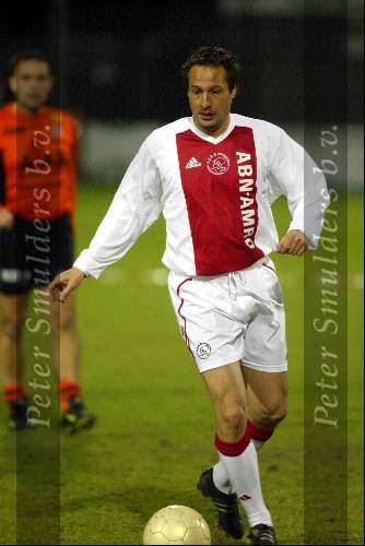 Volendam 29 januari 2003
Oud Ajax tegen oud Volendam. 
Johnny v t Schip