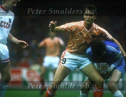 Munchen, 25 juni 1988 Finale Europees Kampioenschap 1988
Nederland-Rusland 1-0 12 juni 1988
Johnny Bosman