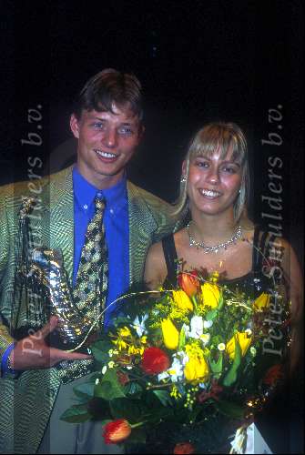 Jon Dahl Thomasson met vriendin