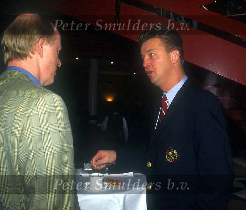 Louis v Gaal met Eddy Poelman