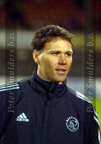 Volendam 29 januari 2003
Oud Ajax tegen oud Volendam
Marco v Basten