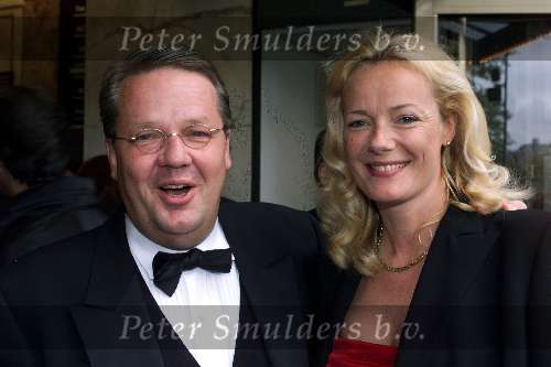 Amsterdam 17 september 2000
Premiere van 42th Street in Carre.
Marijke Schaaphok met man