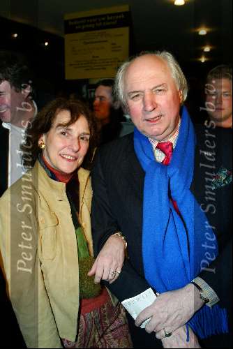 Amsterdam 13 januari 2003
Premiere 8 Miles 
Mathijs v Heijninge met vrouw
