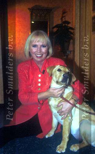Mireille Bekooij met hond