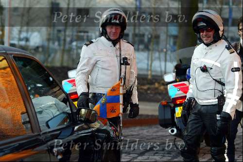Eindhoven 17 januari 2003
Opening van Abbe Museum Eindhoven 
Motor Agenten Politie