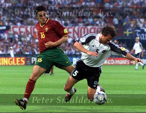 Rotterdam, 20 juni 2000 Euro 2000
Duitsland-Portugal, eindstand

Overtreding