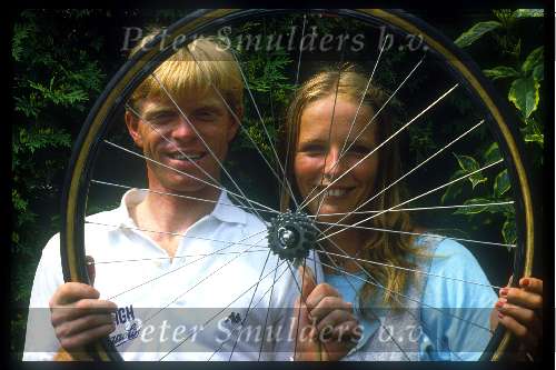 1983 Peter Winnen met zijn vrouw