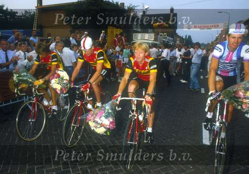 Bert Oosterbosch Peter Winnen en Henk Lubberding