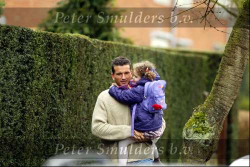 Muiderberg 20 januari 2003
Richard Krajicek met zijn dochtertje Emma