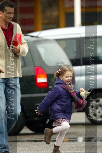 Muiderberg 20 januari 2003
Richard Krajicek met zijn dochtertje Emma