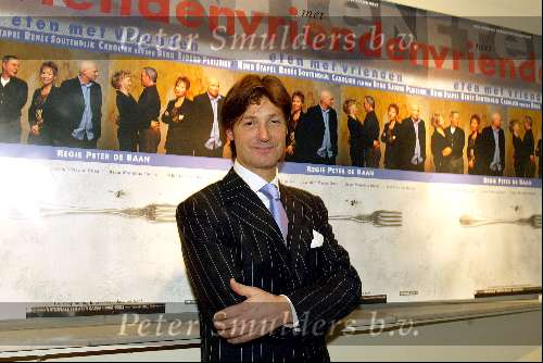 Amsterdam 14 januari 2003
Premiere van eten met vriendenen 
Rick Engelkes