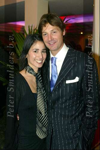 Amsterdam 14 januari 2003
Premiere van eten met vriendenen 
Rick Engelkes met vrouw