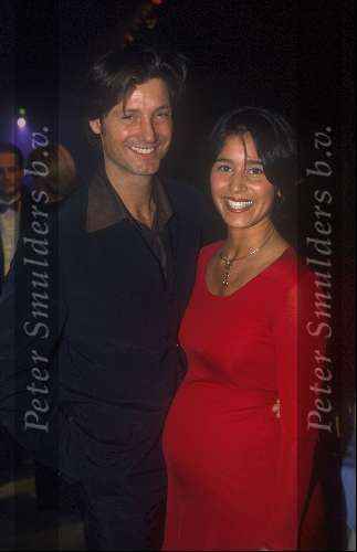 Rick Engelkes met zwangere vrouw