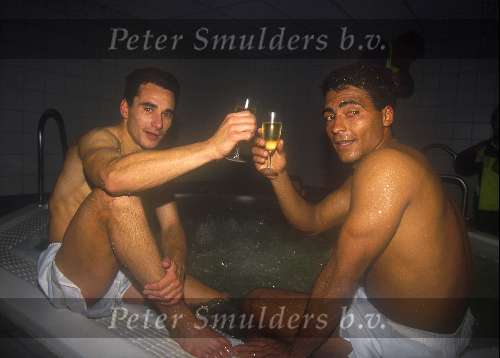 Romario met Gerald Vanenburg