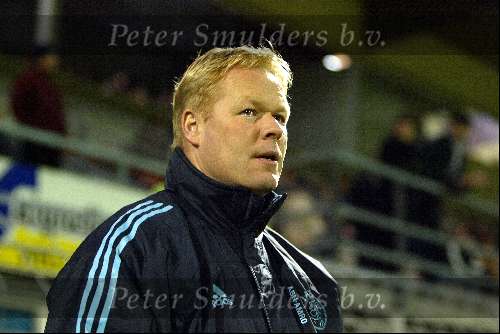 Volendam 29 januari 2003
Oud Ajax tegen oud Volendam
Ronald Koeman