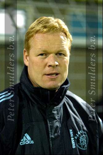 Volendam 29 januari 2003
Oud Ajax tegen oud Volendam
Ronald Koeman