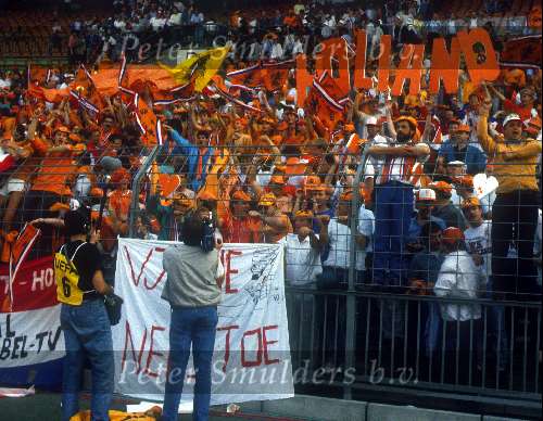 Supporters Nederlands Elftal