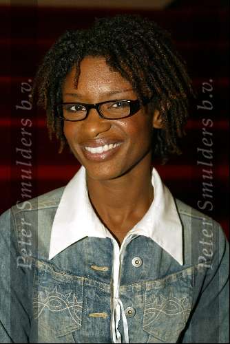 Amsterdam 14 januari 2003
Premiere van eten met vrienden 
Sylvana Simons