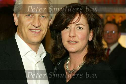 Amsterdam 14 januari 2003
Premiere van eten met vrienden
Wilbert Gieske met vriendin