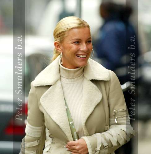 Amsterdam 23 januari 2004
Angela Kluivert en Mariet (st tropez)  op PC Hooftstraat in Amsterdam