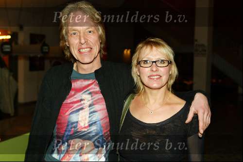 Rotterdam 27 januari  2004
Premiere Romeo en Julia in het Nieuwe Luxor.
Bert Heerink met een vriendin