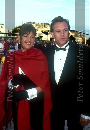 1993
Caroline Tensen met haar inmiddels ex-man Frank Wisse