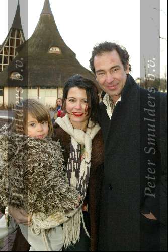 Kaatsheuvel 24 januari 2004
Premiere Doornroosje in de efteling. 
Erik de Vogel en Caroline de Bruin met kinderen