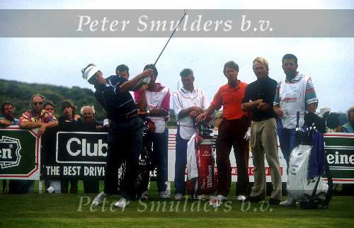 Chris v d Velde Greg Norman Payne Stewart
1992
Golfen op De Noordwijksche Golfbaan