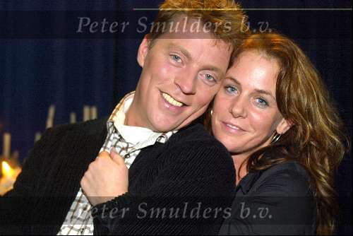 Aalsmeer 17 januari 2004
DJ Dave Heijneman met nieuwe vriendin.