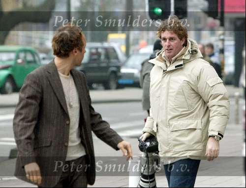 Amsterdam 26 januari 2004
Opnames film GAY. Edwin Smulders heeft ruzie met Hugo Metsers III
Peter Smulders bv