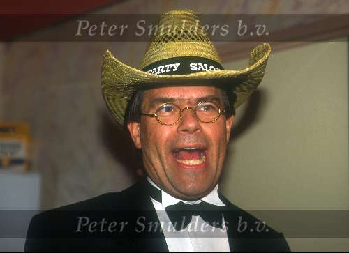 Emile Ratelband met cowboy hoed
