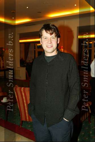 Hilversum 9 januari 2003
Verkiezing omroepman van het jaar bij Jan Tabak.
Erik van der Hoff