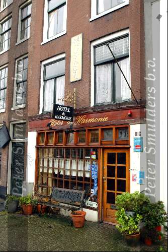 Amsterdam 16 januari 2004
Hotel Harmonie on the Prinsengracht in Amsterdam.