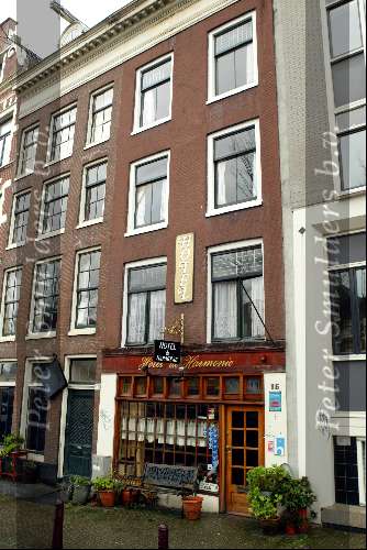 Amsterdam 16 januari 2004
Hotel Harmonie on the Prinsengracht in Amsterdam.