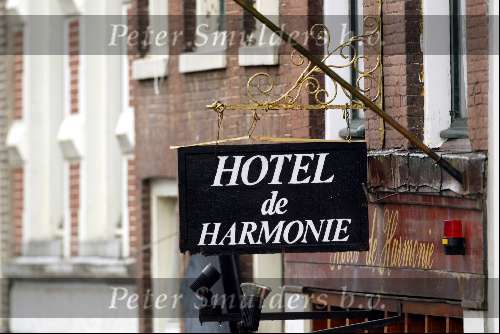 Amsterdam 16 januari 2004
Hotel Harmonie on the Prinsengracht in Amsterdam.