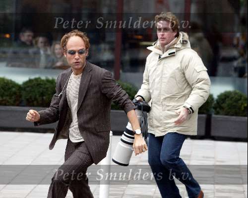 Amsterdam 26 januari 2004
Opnames film GAY. Edwin Smulders heeft ruzie met Hugo Metsers III