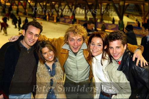 Zoetermeer 31 januari 2004
Fanclubdag van Costa in snowworld.
Edgar Wurfbain,Silvie Meis,Kurt Rogiers, Froukje de Both en Joey v d Velden