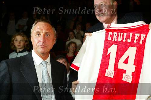 Rotterdam 29  januari 2004
Premiere documantaire over Johan Cruyff in Luxor te Rotterdam.