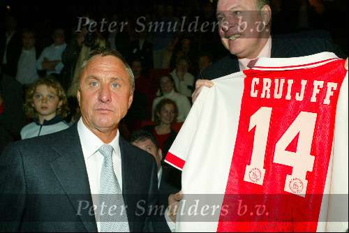 Rotterdam 29  januari 2004
Premiere documantaire over Johan Cruyff in Luxor te Rotterdam.