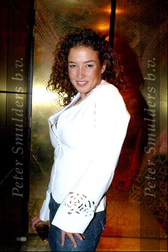 Amsterdam 17 december 2003
Presentatie Man van het jaar in Zebra Lounge. Katja Schuurman