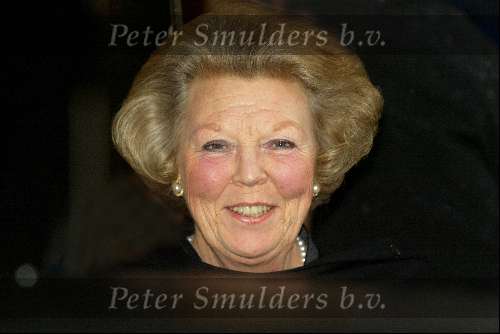 Amsterdam 14 januari 2004
Koningin Beatrix geeft nieuwjaarsreceptie in paleis op de dam.