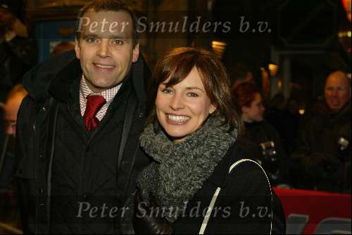 Amsterdam 11 december 2002
Premiere Lord of the rings II
Pernilla la Lau met vriend