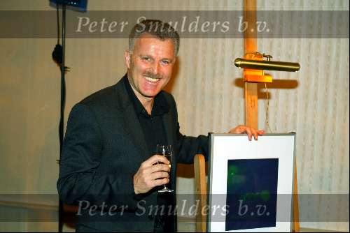 Hilversum 9 januari 2003
Verkiezing omroepman van het jaar bij Jan Tabak.
Peter R de Vries