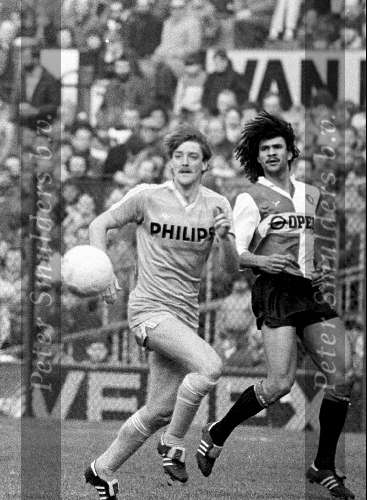 Feyenoord-PSV Sezioen 1985/1986
Ruud Gullit samen met Piet Wildschut