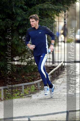 Amsterdam 18 januari 2004
Prins Maurits hardlopen in vondelpark