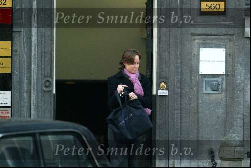 Amsterdam 5 januari 2004
Prinses Margaritha  bij haar advocaat in Amsterdam
